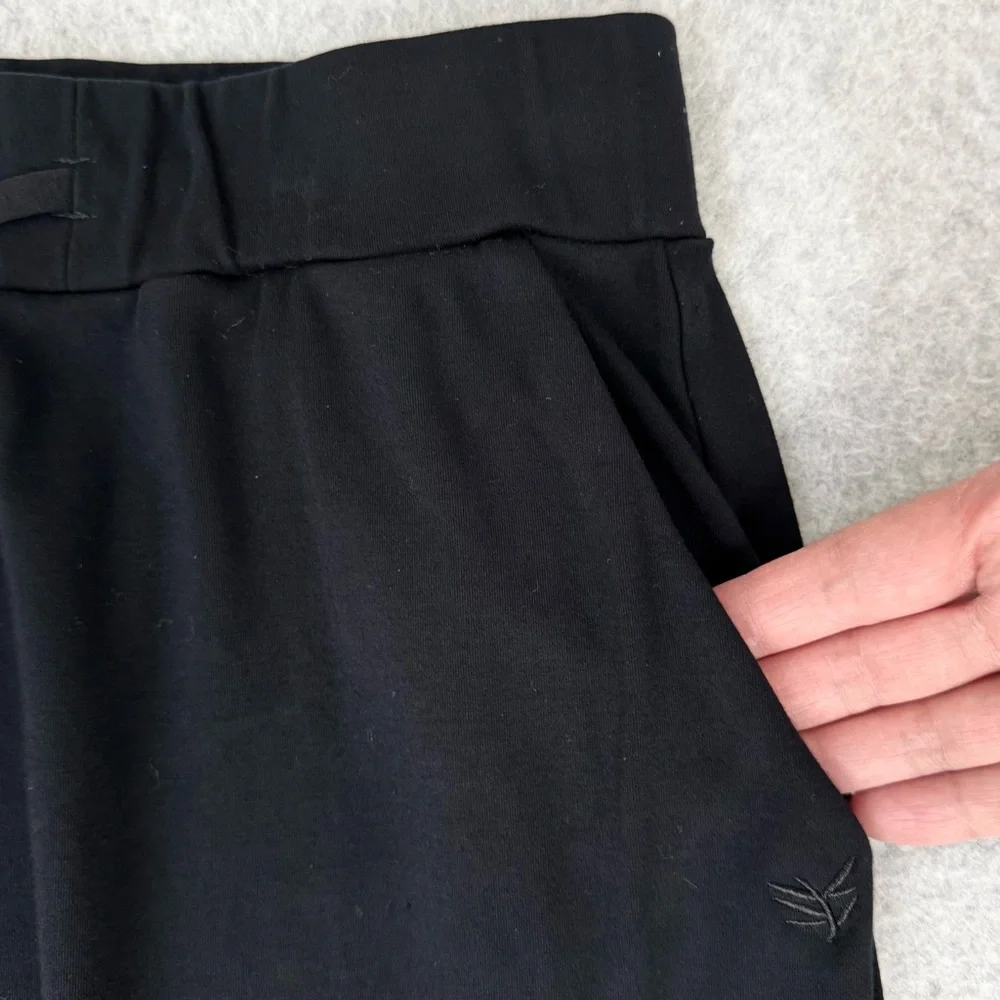 Cozy Earth Womens Bamboo Jogger Pants Black Size Medium Loungewear Comfy Stretch - Picture 3 of 16